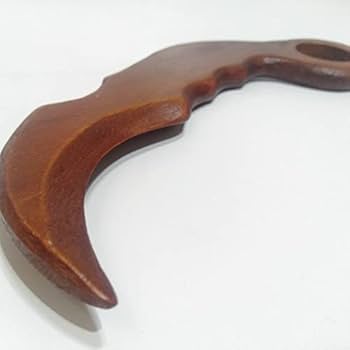 Amazon | Set of 2 Teak Wood Pencak Silat Karambit 6.5 Inch